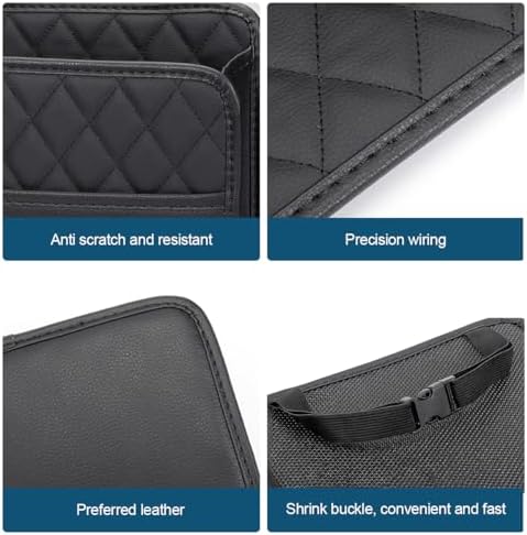 Mandark PU Leather Car Seat Back Organizer - Image 4