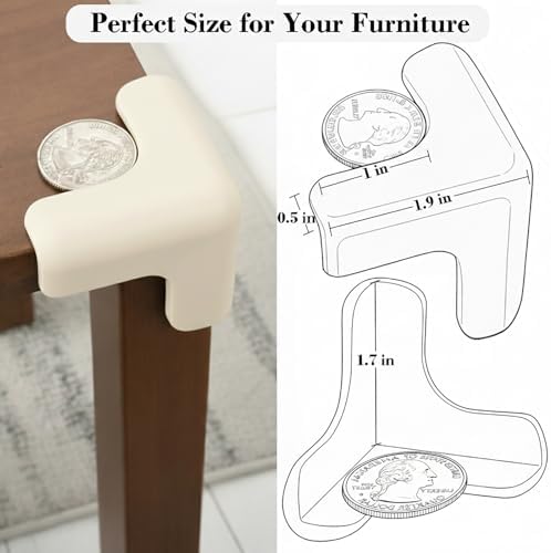 Corner Protector for Baby, 12 Pack EVA Foam Baby Proofing Corner Guards - Image 6
