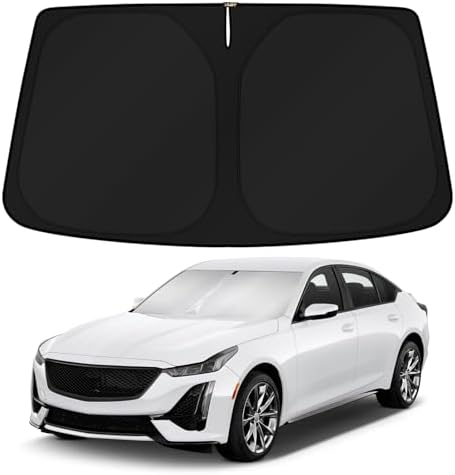 KUST Windshield Sun Shade for Cadillac CT5 2020-2024 2025 2026 Window by KUST