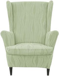 CRFATOP Wingback Chair Covers Wing Armchair Slipcovers by CRFATOP