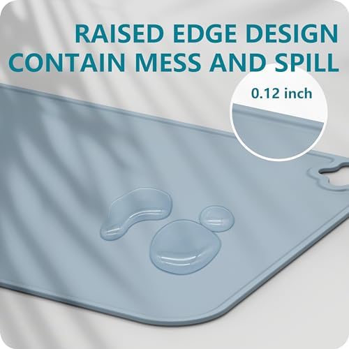 Silicone Placemat for Toddles Kids Non-Slip Reusable Portable Kids Placemats - Image 4