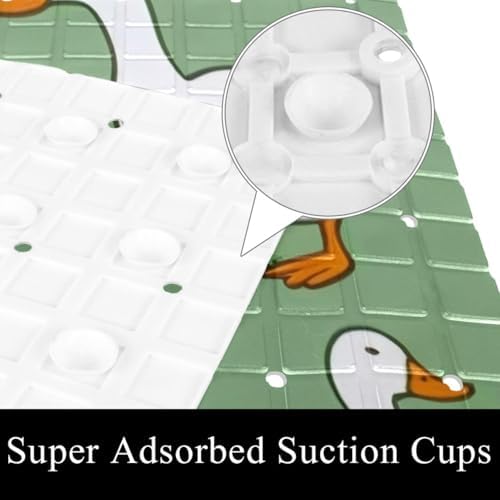 Non Slip Bathtub and Shower Mat 26.8x15.1 inch, Bath Mat - Image 3
