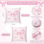 HunnmingRe Pink Bow Baby Crib Bedding Set - Image 3