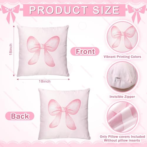 HunnmingRe Pink Bow Baby Crib Bedding Set - Image 3
