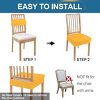 Smiry Waterproof Seat Covers for Dining Room Chairs - Image 5