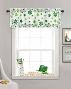 Vandarllin St. Patrick's Day Kitchen Curtains Valances - Image 3