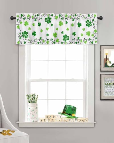 Vandarllin St. Patrick's Day Kitchen Curtains Valances - Image 3