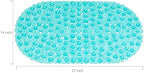 WELTRXE Pebbles Bath Mat Oval Non-Slip Bathtub Mat - Image 5