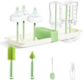 Travel Bottle Washing Kit with Storage Case, 7-in-1 Baby Travel Bottle Cleaner by Lijroavy