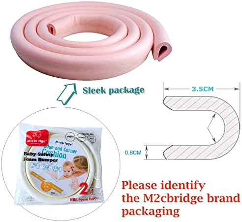 M2cbridge U Shape Furniture Table Edge Protectors Foam 6.5FT - Image 3