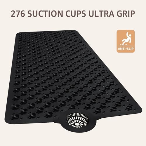 OTHWAY Bath Mat for Tub Non Slip: 39" X 17" Long Bathtub Mat - Image 5