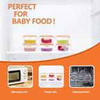 Luvan 7oz Glass Baby Food Containers, 12 Pack - Image 5
