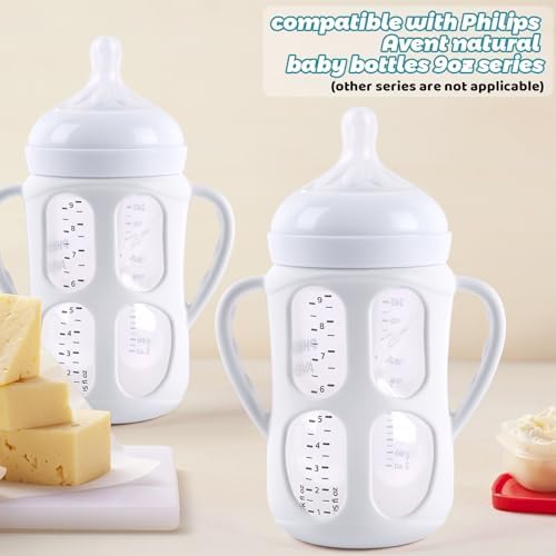 3 Pack Baby Bottle Handles for Philips Avent PP Material Baby Bottles 9oz - Image 5
