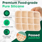 3 Pack Baby Food Freezer Tray - Image 3