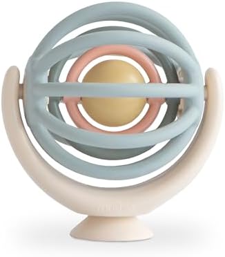 mushie Suction Spinner Ball Toy | Toddler Sensory Toys by mushie