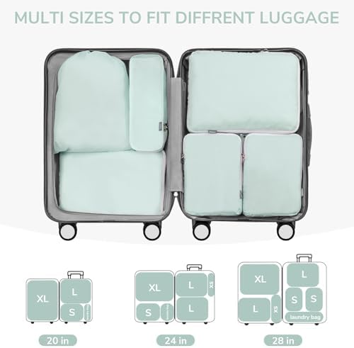 CherryNow 7 Set Compression Travel Packing Cubes - Image 5