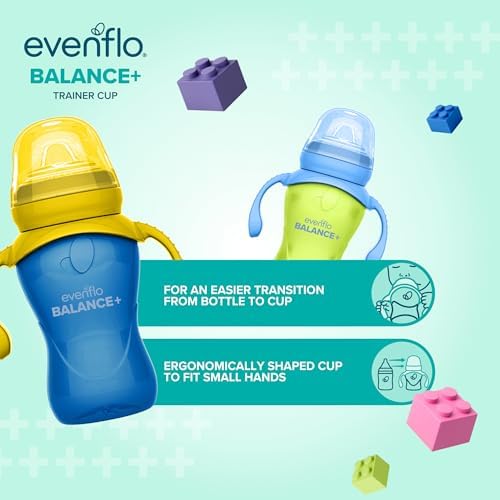 Evenflo Balance+ Trainer Cups for Babies 6+ Months, 2 Pack, Ergonomic Design - Image 5