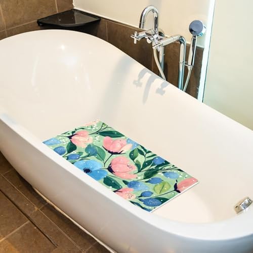 Non Slip Shower Mat Bathtub Mat 15.1x26.8 Inch, Quick Dry Bath Mat - Image 5