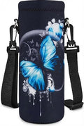 AUPET Water Bottle Bag Carrier, 24oz/32oz Insulated Neoprene bottle Sling by AUPET