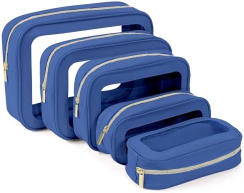 YOPCDJ 5PCS Diaper Bag Organizer Pouch, Cosmetic Bag Set, TSA Approved Toiletry by YOPCDJ