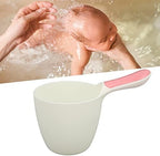 Annad Baby Bath Rinse Cup, Cup Comfortable Handle Bright Color Premium Plastic - Image 2