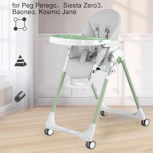 Baby High Chair Cover, PU Leather, Soft Padding, Highchair Seat Cushion - Image 2