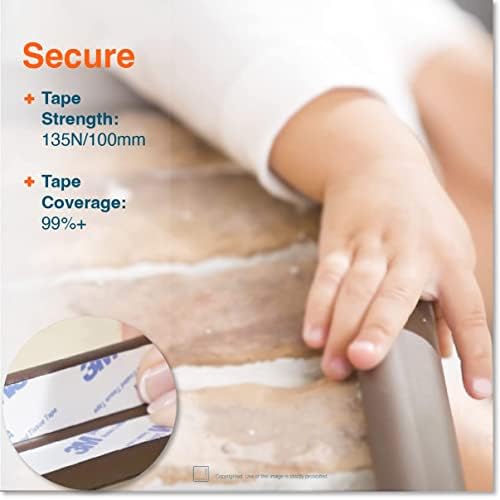 Roving Cove Baby Proof Edge Corner Protector, Large18ft Edge 8 Corners - Image 4