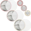 PandaEar 3 Pack Stainless Steel Baby Suction Plates by PandaEar
