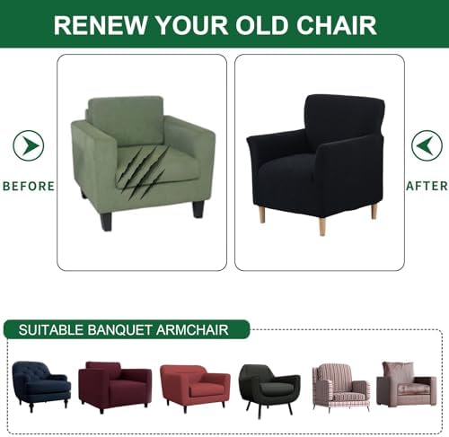 Stretch Chair Covers Armchair Slipcovers - Image 5