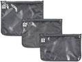 Tiny Twinkle Diaper Bag Organizing Pouches|3 Pack Mess-Proof Clear Front Travel by TinyTwinkle