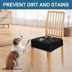 Smiry Waterproof Seat Covers for Dining Room Chairs - Image 6