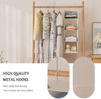 Hanging Closet Organizer with Bamboo Shelves - Image 5