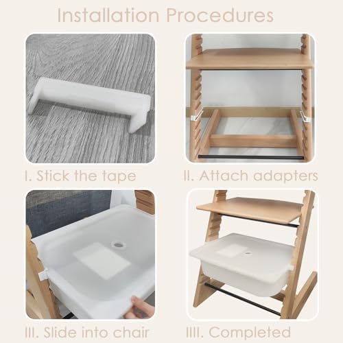 MITCHENIFY Adapters for Stokke Tripp Trapp High Chair & Trofast Storage Bin - Image 6