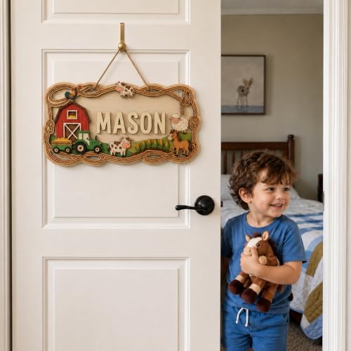 Custom Farm Nursery Name Sign - Image 2