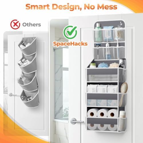SpaceHacks 5-Tier Over the Door Organizer - Image 4