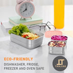 Tanjiae Small Stainless Steel Lunch Containers - Image 4