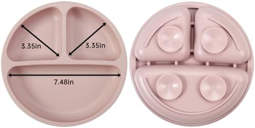 PandaEar Silicone Baby Feeding Set | 9PCS Baby Led Weaning Supplies Self - Image 3