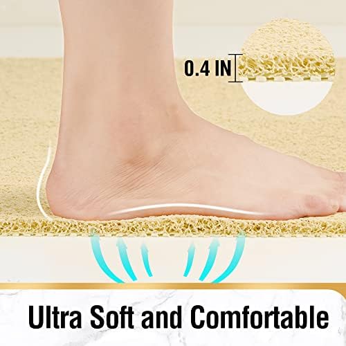HITSLAM Non Slip Bathtub Mat 40 x 16 Inch, Extra Long Bath Mat - Image 4
