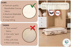 Chaos Cleared Canvas Storage Bags Designer Organizer - Image 4