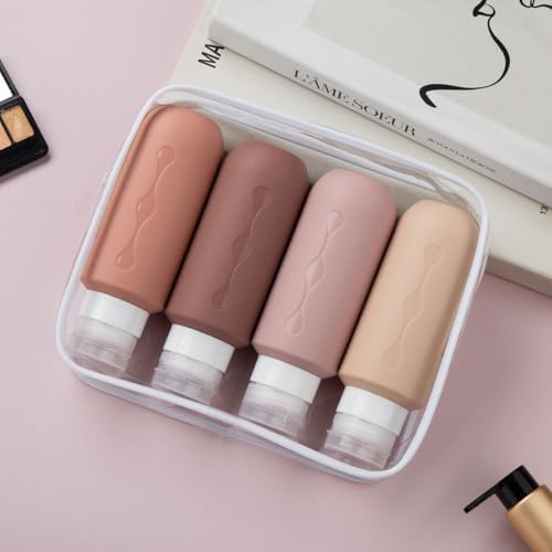 Gemice Travel Bottles for Toiletries, Tsa Approved Travel 6oz Size Containers - Image 2
