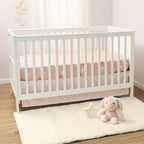 The Peanutshell New Moon 3-Piece Baby Girl Crib Bedding Set - Image 6