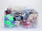 FBA Set of 5 Clear Vinyl Zippered Storage Bags 24x20x11 Inch - Image 2