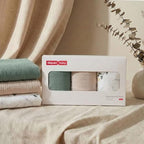 Gllquen Baby 3-Pack Muslin Cotton Bassinet Sheets - Image 6