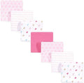Luvable Friends Unisex Baby Cotton Flannel Receiving Blankets, Birdies 7-Pack by Luvable+Friends