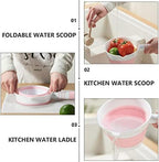IMIKEYA Portable Water Dipper Kitchen Water Spoon Foldable Large Capacity Easy - Image 4