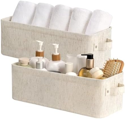 StorageWorks Narrow Storage Bins, Toilet Paper Storage by StorageWorks