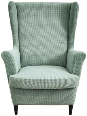 NILUOH Wingback Chair Covers 2-Piece, Armchair Slipcovers by NILUOH