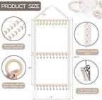 POVETIRE Pacifier Clip Holder Baby Bibs Organizer Burp Cloth Storage - Image 3