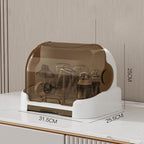 Baby Bottle Drying Rack with Transparent Lid Large Capacity Dustproof Easy to - Image 7