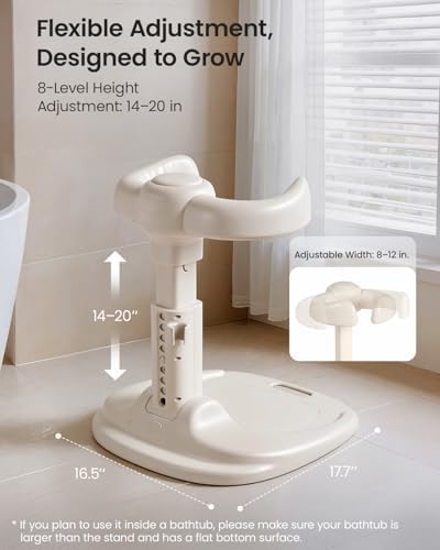GROWNSY Baby Bath Stand & Foldable Shower Stand - Image 5